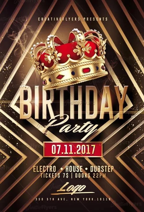 Birthday-flyer-templates